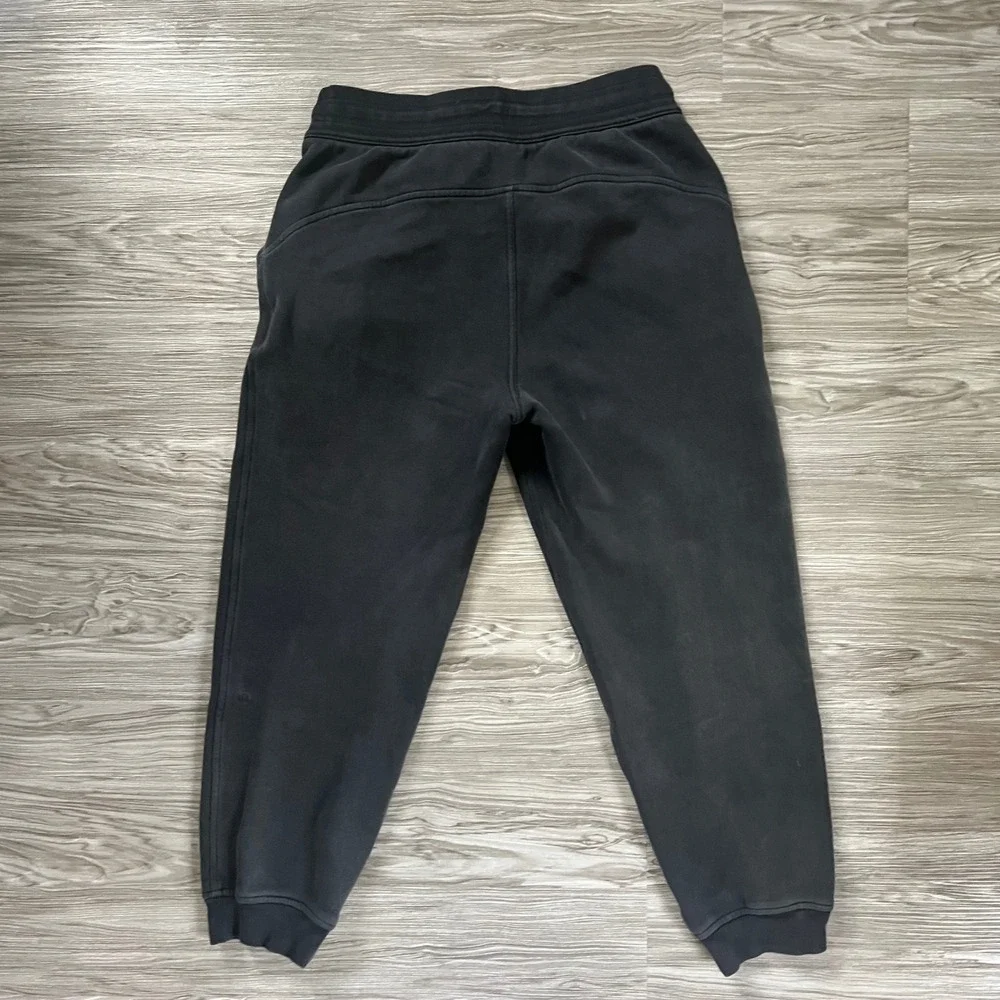 Lululemon Scuba High-Rise Jogger Black Fleece Sweatpants LW5CV9S Size 8